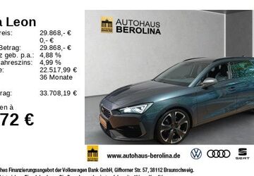 Cupra Leon 42.530 km 29.799 &euro; Berlin 10709