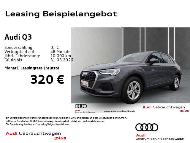 Audi Q3 14.708 km 31.401 &euro; Berlin 13581