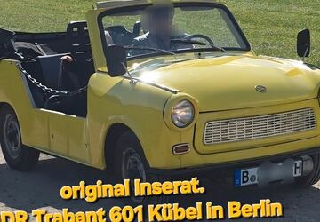 Trabant 601 21.361 km 12.000 &euro; Berlin 13088