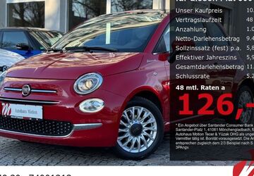 Fiat 500 58.000 km 10.470 &euro; Berlin 12305