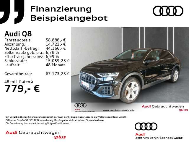 Audi Q8 59.519 km 58.888 &euro; Berlin 13581