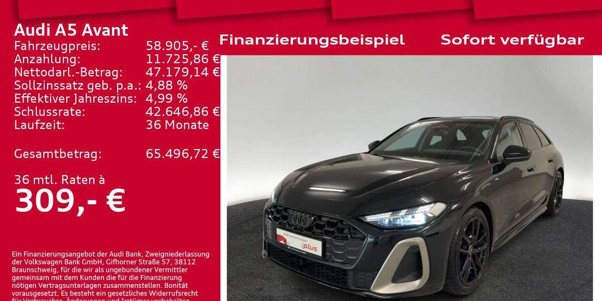 Audi A5 6.000 km 58.905 &euro; Berlin 12489
