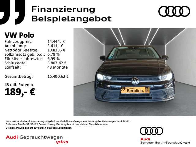 VW Polo 40.289 km 14.444 &euro; Berlin 13581
