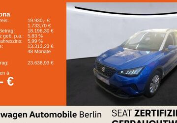 Seat Arona 20.770 km 19.930 &euro; Berlin 13089