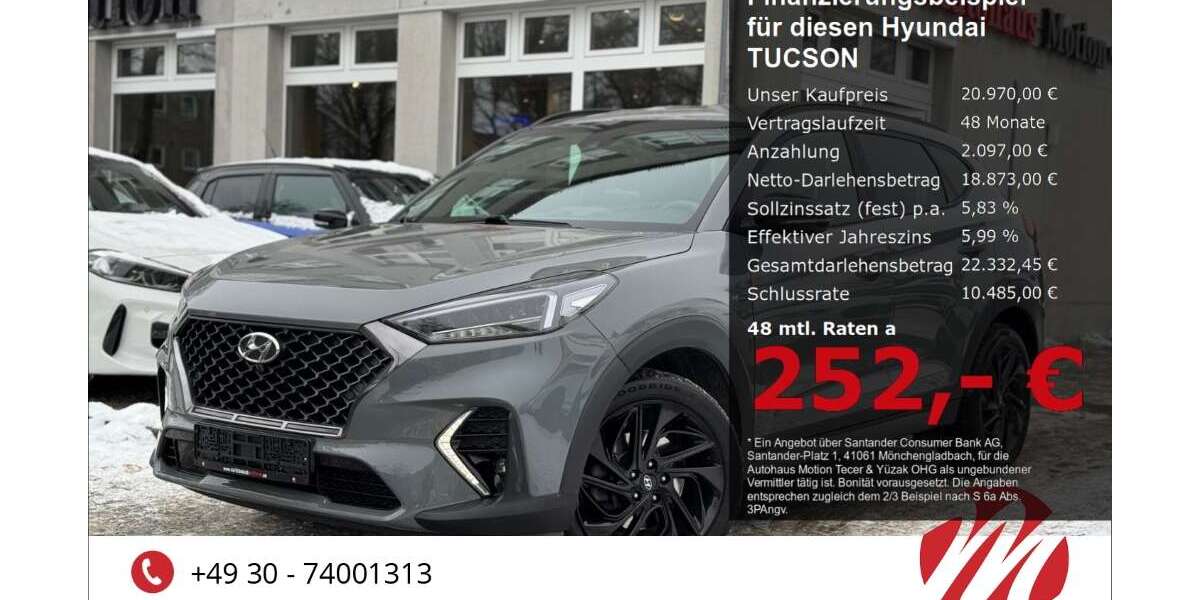 Hyundai TUCSON 72.000 km 20.970 &euro; Berlin 12305
