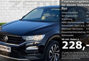 VW T-Roc 38.298 km 24.550 &euro; Bernau 16321