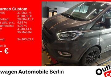 Ford Tourneo Custom 79.720 km 31.903 &euro; Berlin 13089