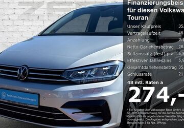 VW Touran 16.862 km 35.574 &euro; Bernau 16321