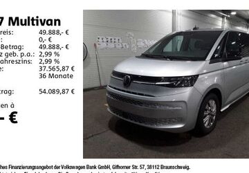 VW T7 Multivan 25.851 km 49.888 &euro; Berlin 10709