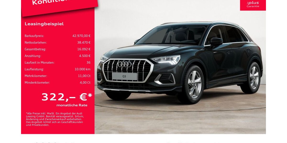Audi Q3 5.484 km 42.970 &euro; Potsdam 14482