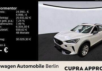 Cupra Formentor 24.495 km 24.990 &euro; Berlin 13089