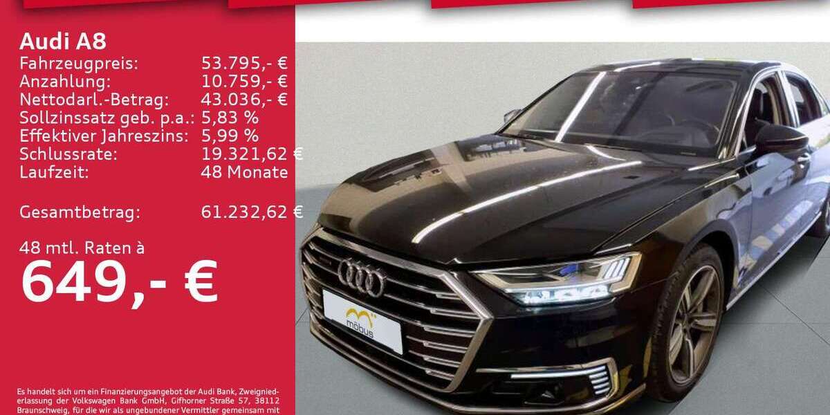 Audi A8 60.209 km 53.795 &euro; Berlin 13088