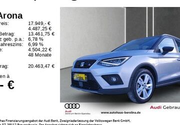 Seat Arona 26.149 km 17.969 &euro; Berlin 13581