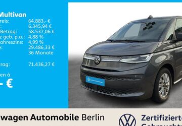 VW T7 Multivan 42.112 km 61.806 &euro; Berlin 12681