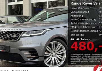 Land Rover Range Rover Velar 98.000 km 39.970 &euro; Berlin 12305