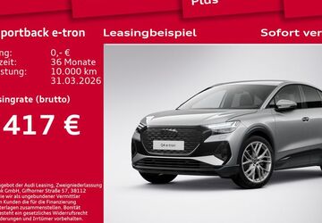 Audi Q4 e-tron 8.750 km 45.200 &euro; Berlin 10587