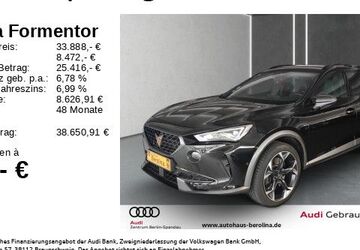 Cupra Formentor 37.790 km 30.987 &euro; Berlin 13581