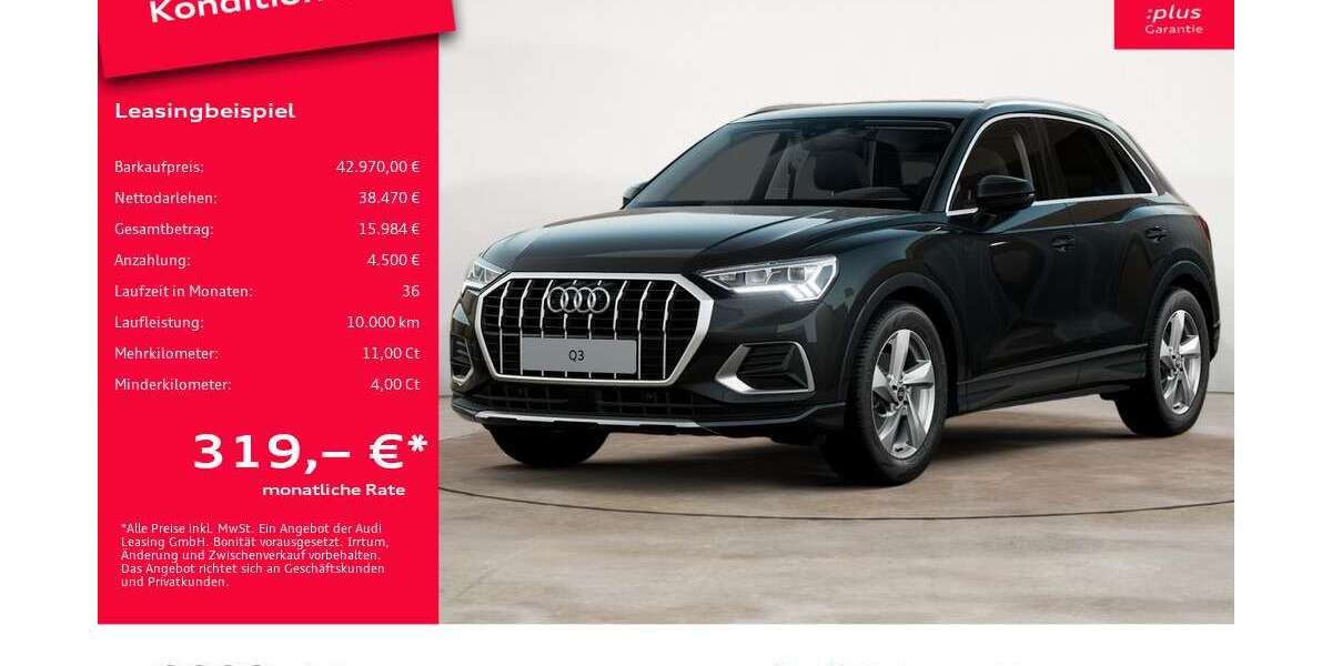 Audi Q3 5.484 km 42.970 &euro; Potsdam 14482