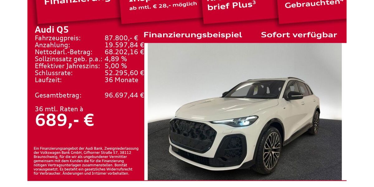 Audi Q5 6.001 km 87.800 &euro; Berlin 12489