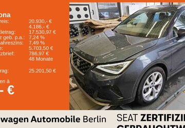 Seat Arona 67.020 km 20.930 &euro; Berlin 13089