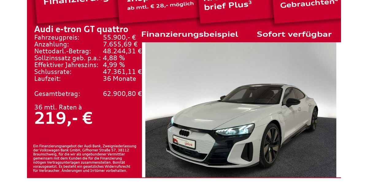 Audi e-tron GT 53.150 km 52.900 &euro; Berlin 12489