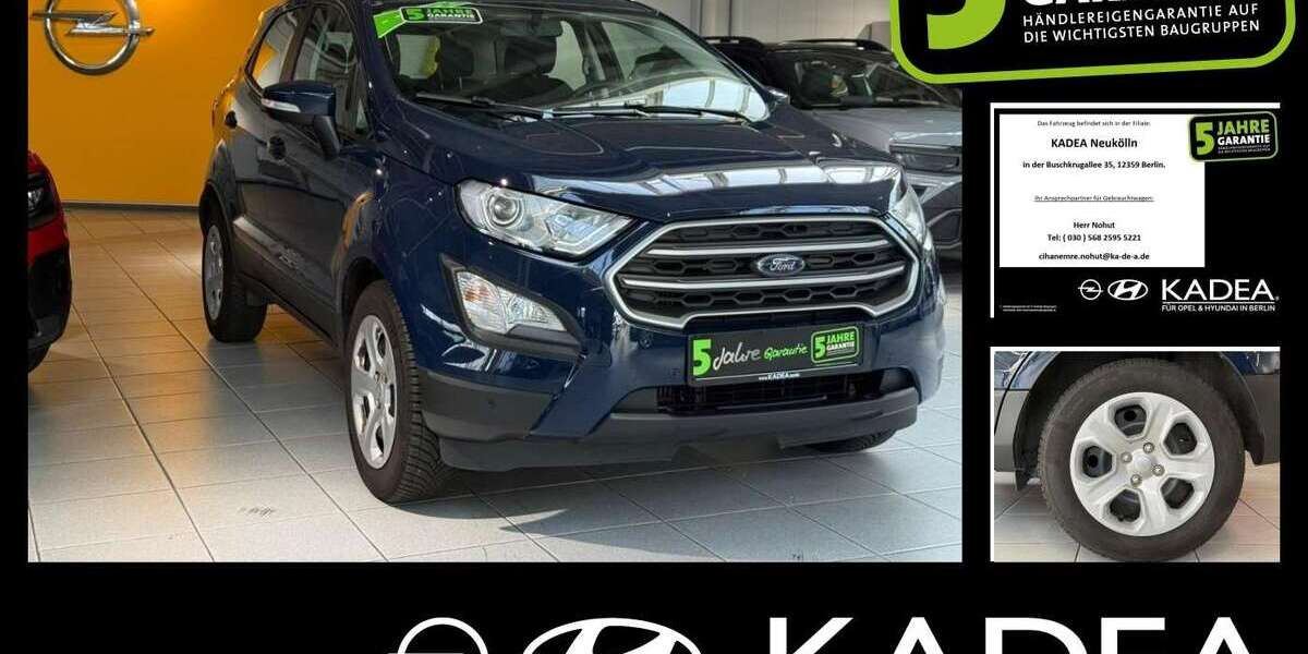 Ford EcoSport 111.342 km 9.990 &euro; Berlin 12103