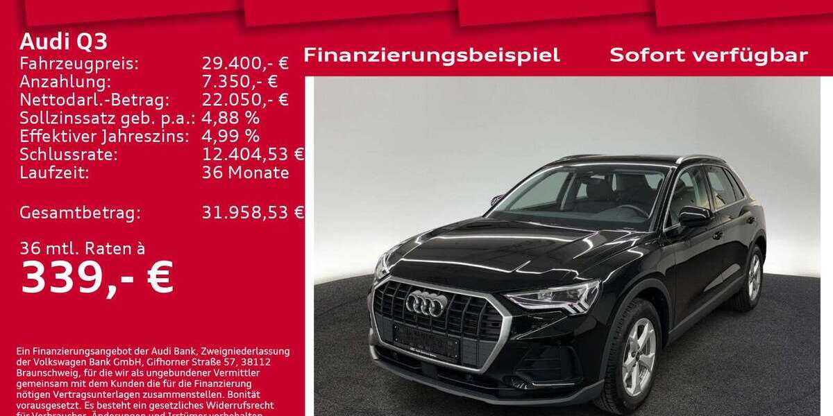 Audi Q3 31.930 km 29.400 &euro; Berlin 10587