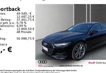 Audi A7 31.793 km 49.490 &euro; Berlin 13581