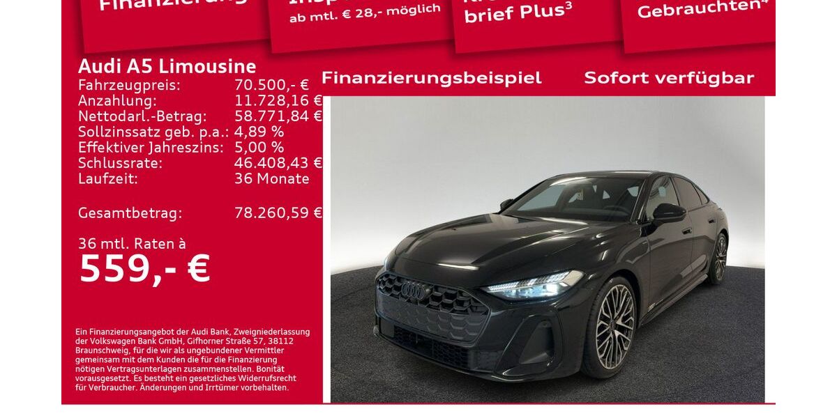 Audi A5 6.001 km 68.600 &euro; Berlin 12489