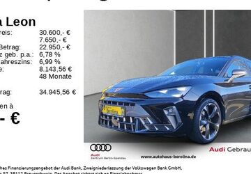 Cupra Leon 21.981 km 28.970 &euro; Berlin 13581
