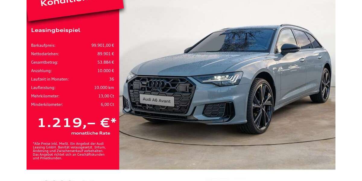 Audi A6 4.000 km 99.901 &euro; Potsdam 14482