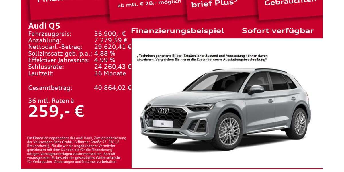Audi Q5 43.600 km 36.900 &euro; Berlin 12489