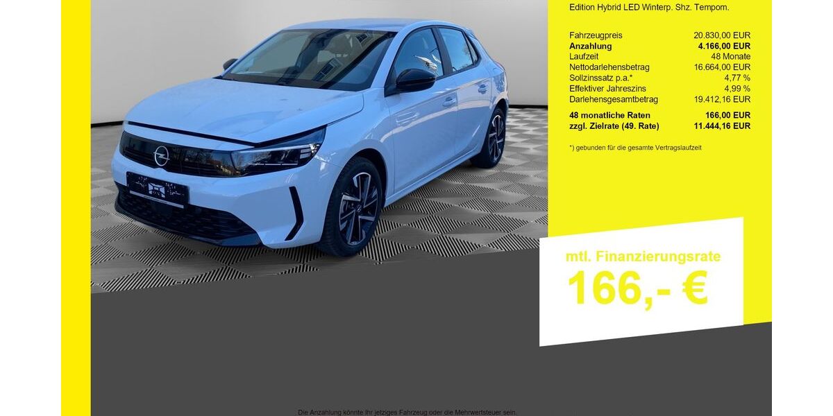 Opel Corsa 2.873 km 20.830 &euro; Berlin-Französisch Buchholz 13127