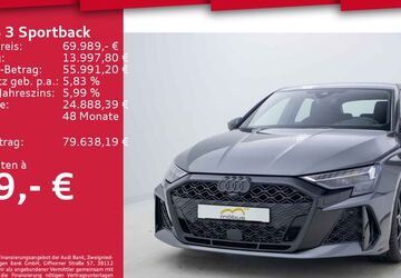 Audi RS3 5.000 km 68.489 &euro; Berlin 13088