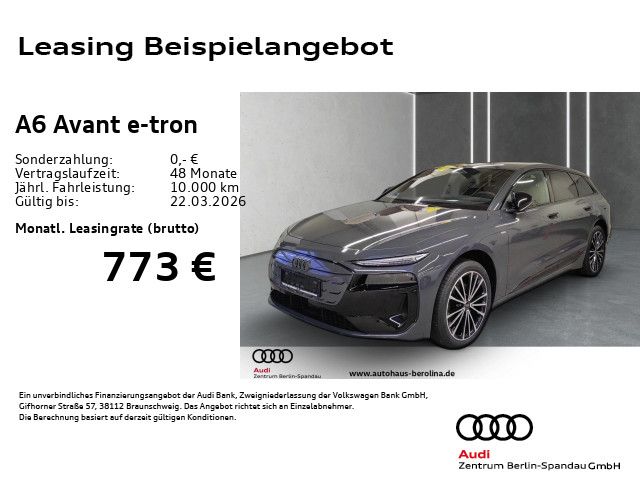 Audi A6 e-tron 1.500 km 66.888 &euro; Berlin 13581