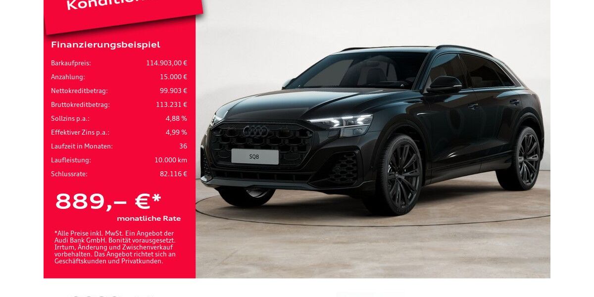 Audi SQ8 15.000 km 114.903 &euro; Potsdam 14482