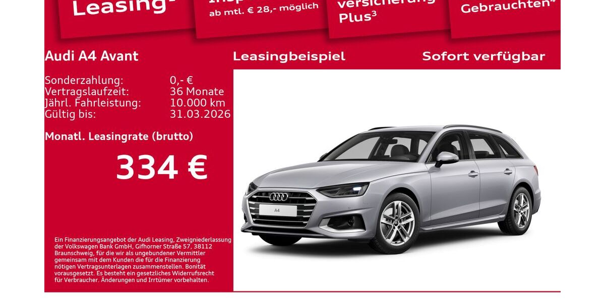Audi A4 20.599 km 33.900 &euro; Berlin 12489