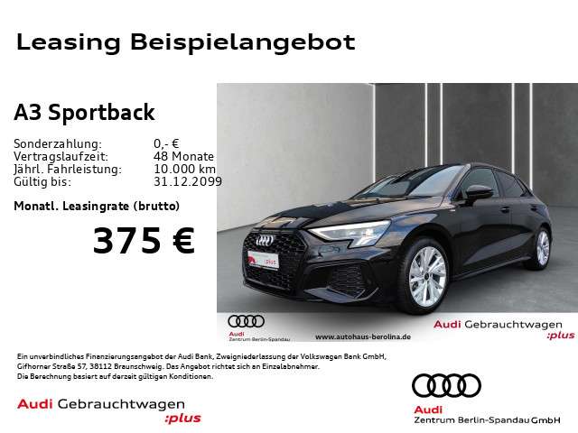 Audi A3 11.763 km 30.989 &euro; Berlin 13581