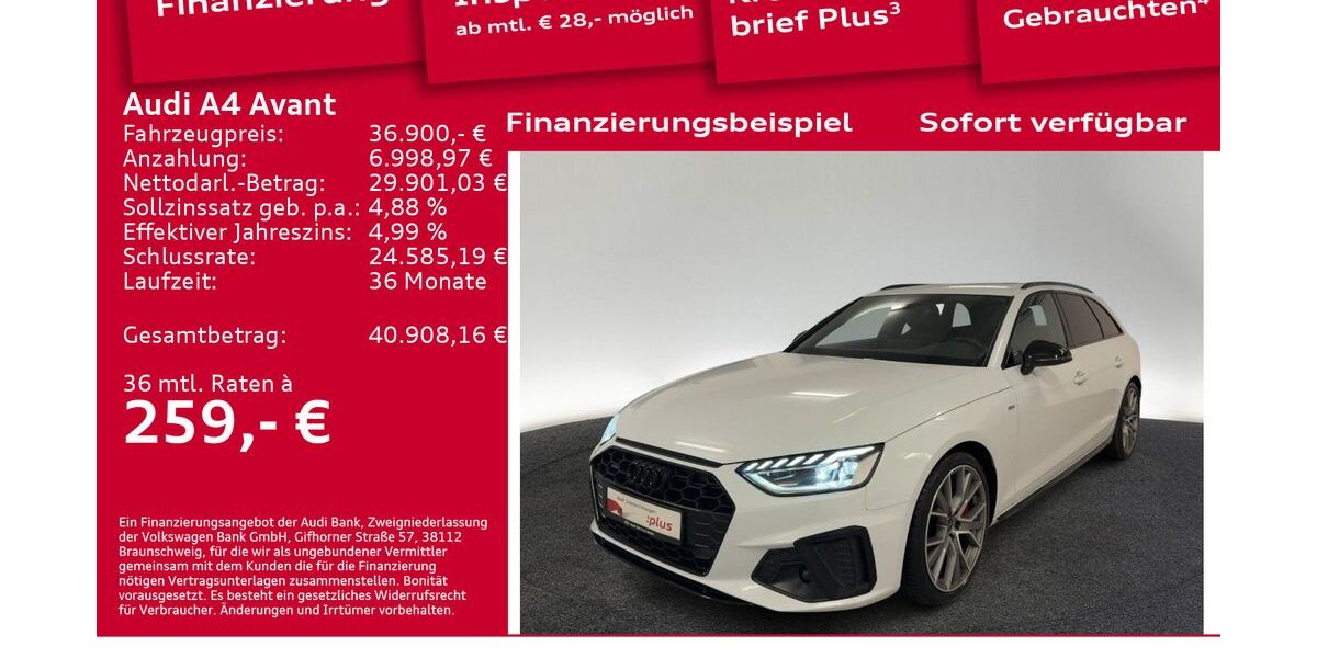 Audi A4 57.300 km 35.900 &euro; Berlin 12489