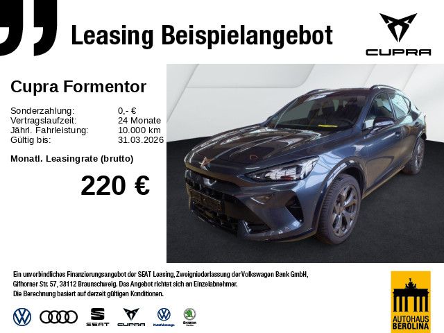 Cupra Formentor 26.155 km 31.780 &euro; Berlin 12105