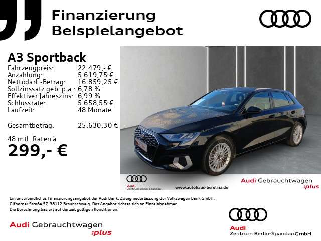 Audi A3 48.141 km 22.479 &euro; Berlin 13581