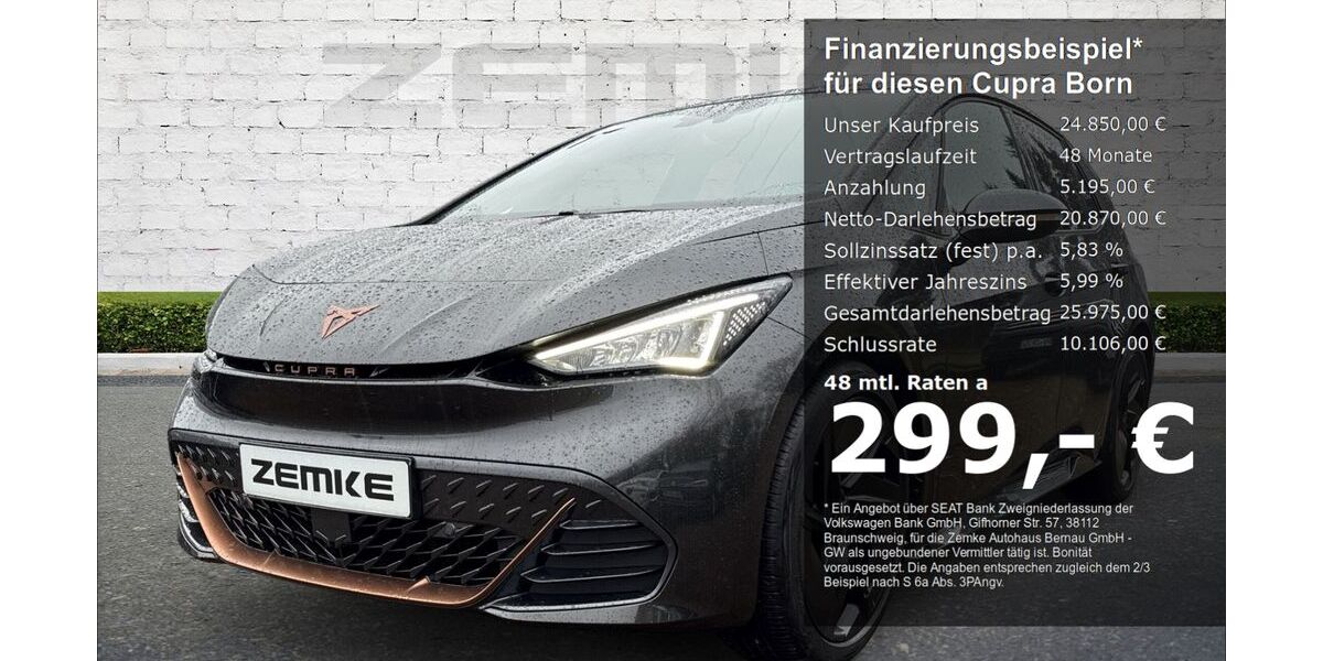 Cupra Born 17.933 km 24.850 &euro; Bernau 16321