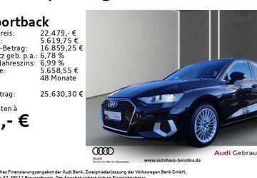 Audi A3 8.965 km 21.879 &euro; Berlin 13581
