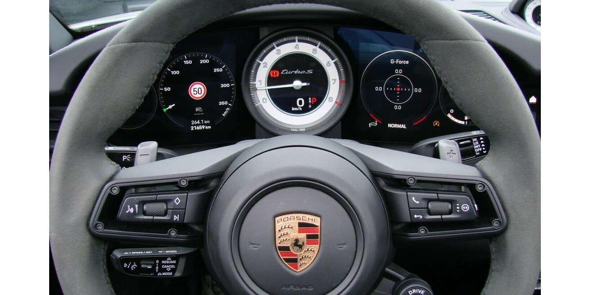 Porsche 992 Turbo S Matrix Burmester Keramik Lift ACC Memo 21.469 km 209.980 &euro; Falkensee 14612