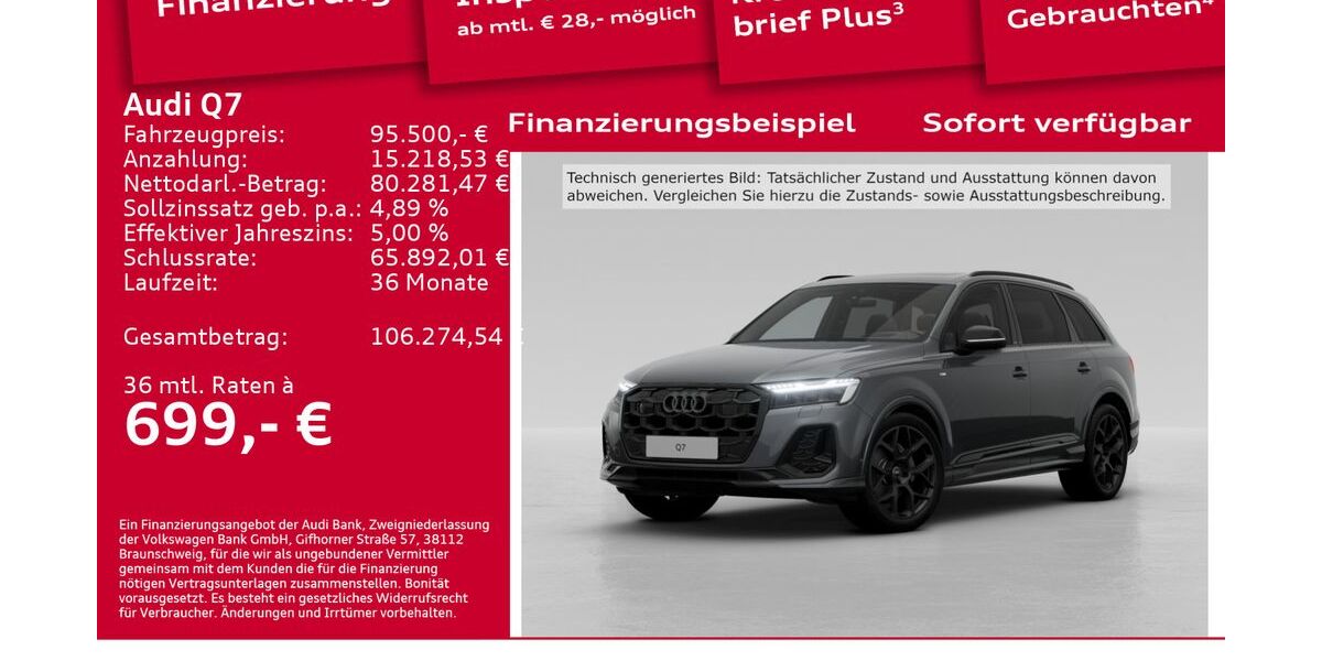 Audi Q7 6.001 km 95.500 &euro; Berlin 12489