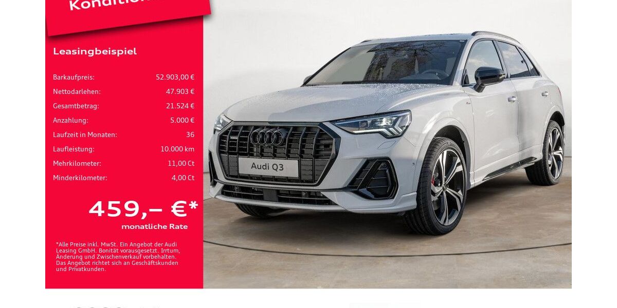 Audi Q3 10.000 km 52.903 &euro; Potsdam 14482