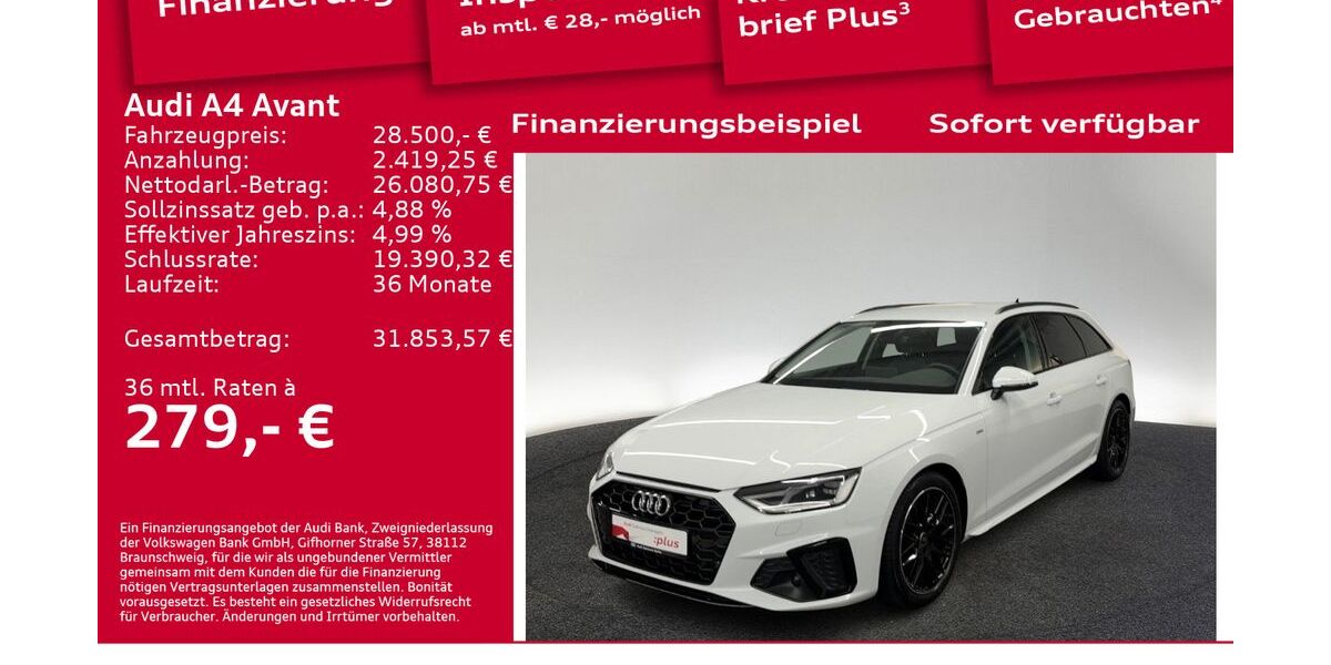 Audi A4 47.160 km 28.500 &euro; Berlin 10587