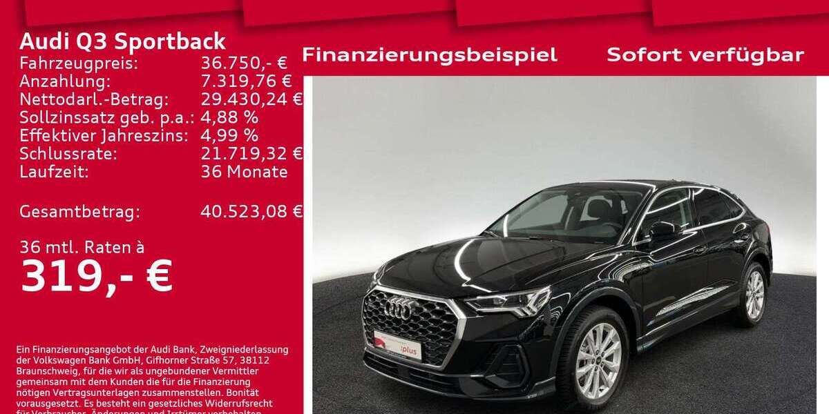 Audi Q3 36.750 km 36.750 &euro; Berlin 10587