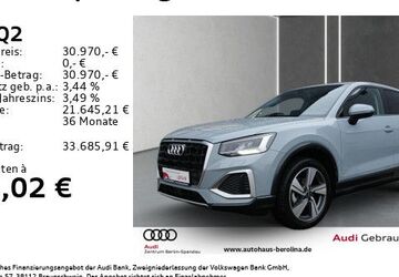 Audi Q2 4.297 km 30.619 &euro; Berlin 13581