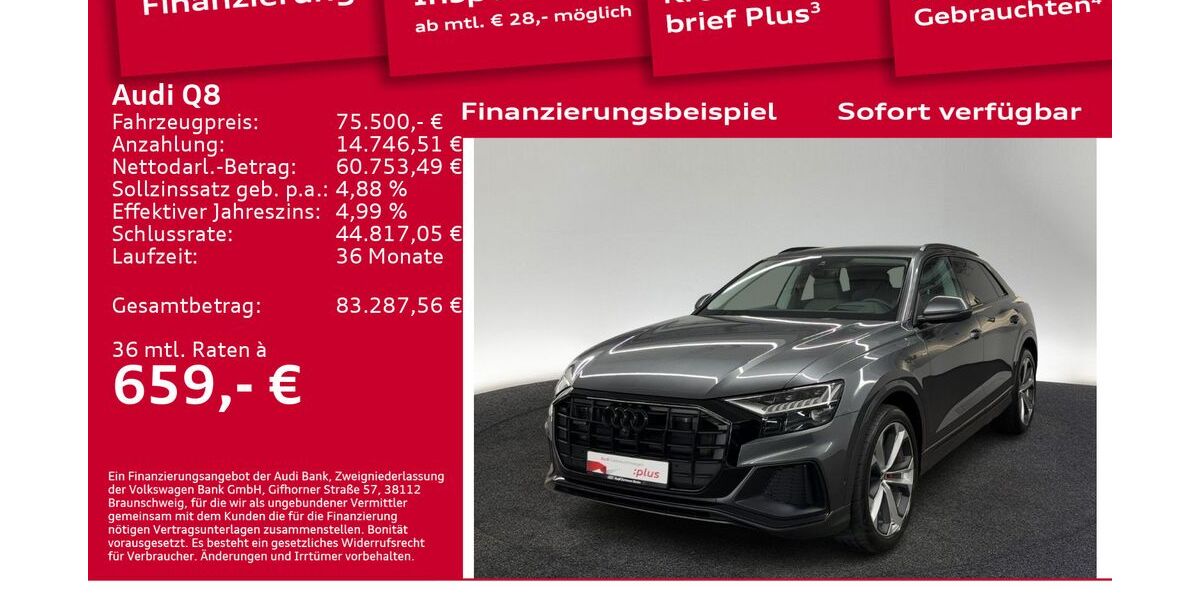 Audi Q8 48.000 km 75.500 &euro; Berlin 10587